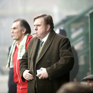 Maurice Roeves stars as Jimmy Gordon and Timothy Spall stars as Peter Taylor in Sony Pictures Classics' The Damned United (2009). Photo credit by Laurie Sparham.