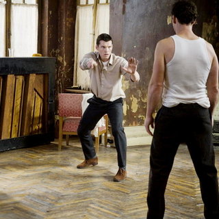 Romi Aboulafia, Sam Worthington and Marton Csokas in Focus Feature's The Debt (2011)