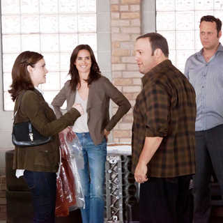 Winona Ryder, Jennifer Connelly, Kevin James and Vince Vaughn in Universal Pictures' The Dilemma (2011)