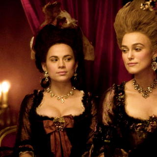 Hayley Atwell stars as Bess and Keira Knightley stars as Georgiana Spencer, the Duchess of Devonshire in Paramount Vantage's The Dutchess (2008). Photo credit by Peter Mountain.