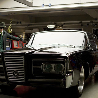 Seth Rogen stars as Britt Reid and Jay Chou stars as Kato in Columbia Pictures' The Green Hornet (2011)