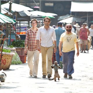 Ed Helms, Bradley Cooper and Zach Galifianakis in Warner Bros. Pictures' The Hangover Part II (2011)