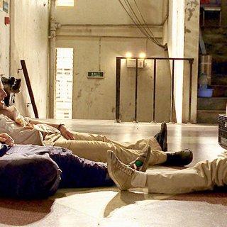 Zach Galifianakis, Ed Helms and Bradley Cooper in Warner Bros. Pictures' The Hangover Part II (2011)