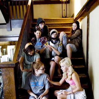 Emma Stone stars as Natalie and Anna Faris stars as Shelley Darlingson in Columbia Pictures' The House Bunny (2008)