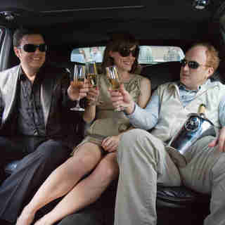 Ricky Gervais, Jennifer Garner and Louis C.K. in Warner Bros. Pictures' The Invention of Lying (2009)