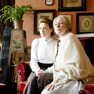 Anne-Marie Duff stars as Sasha Tolstoy and Helen Mirren stars as Sofya Tolstoy in Sony Pictures Classics' The Last Station (2009)