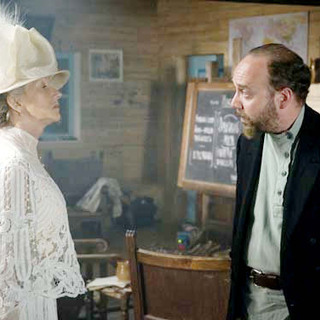 Helen Mirren stars as Sofya Tolstoy and Paul Giamatti stars as Vladimir Chertkov in Sony Pictures Classics' The Last Station (2009)