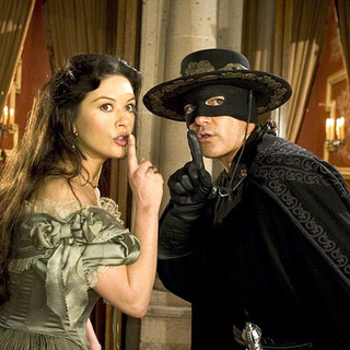 Antonio Banderas and Catherine Zeta-Jones are re-united in 