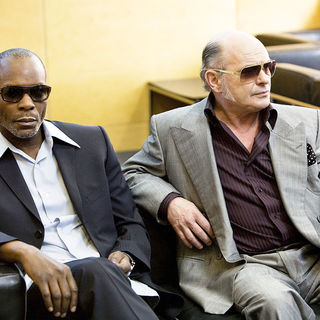 Alex Descas and Jean-Francois Stevenin in Focus Features' The Limits of Control (2009). Photo credit by Teresa Isasi.