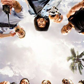 Chris Evans, Oscar Jaenada, Columbus Short, Jeffrey Dean Morgan, Zoe Saldana and Idris Elba in Warner Bros. Pictures' The Losers (2010)