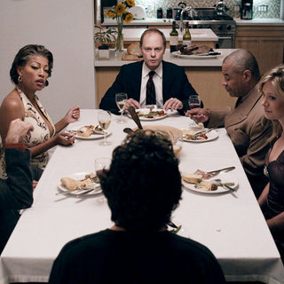 Cooper Barnes, Indira G. Wilson, David Hyde Pierce, Tyrees Allen and Megahn Perry in Magnolia Pictures' The Perfect Host (2011)