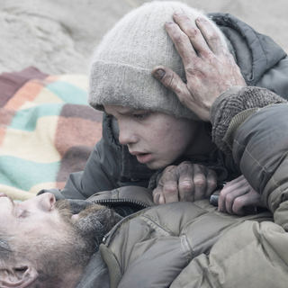Viggo Mortensen stars as Father and Kodi Smit-McPhee stars as Son in Dimension Films' The Road (2009)