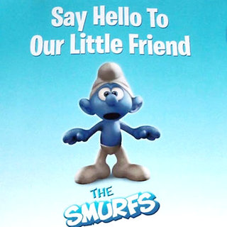 Poster of Columbia Pictures' The Smurfs (2011)