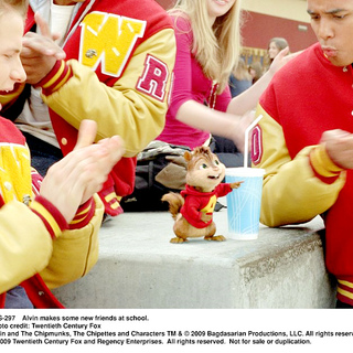 A scene from 20th Century Fox' Alvin and the Chipmunks: The Squeakquel's (2009)