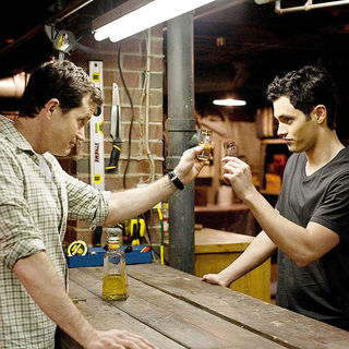 Dylan Walsh stars as David Harris and Penn Badgley stars as Michael in Screen Gems' The Stepfather (2009)