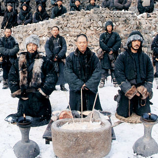 Andy Lau, Jet Li and Takeshi Kaneshiro in Magnet Releasing's The Warlords (2010)