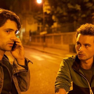 Francois Nambot stars as Hugo and Geoffrey Couet stars as Theo Daumier in Wolfe Releasing's Paris 05:59 Theo & Hugo (2017)