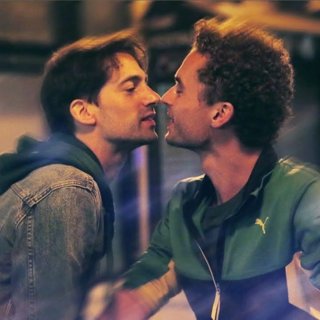 Francois Nambot stars as Hugo and Geoffrey Couet stars as Theo Daumier in Wolfe Releasing's Paris 05:59 Theo & Hugo (2017)