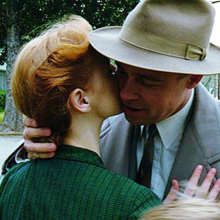 Brad Pitt stars as Mr. O'Brien and Jessica Chastain stars as Mrs. O'Brien in Fox Searchlight Pictures' The Tree of Life (2011)