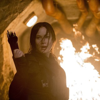 Jennifer Lawrence stars as Katniss Everdeen in Lionsgate Films' The Hunger Games: Mockingjay, Part 2 (2015)