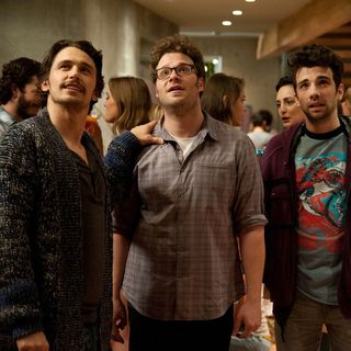 James Franco, Seth Rogen and Jay Baruchel in Columbia Pictures' This Is the End (2013)