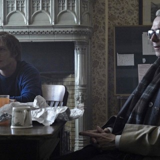 Tom Hardy stars as Ricki Tarr and Gary Oldman stars as George Smiley in Focus Features' Tinker, Tailor, Soldier, Spy (2011)