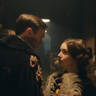 Nicholas Hoult stars as J.R.R. Tolkien and Lily Collins stars as Edith Bratt in Fox Searchlight Pictures' Tolkien (2019)