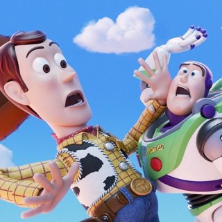 Woody, Buzz Lightyear, Jessie and Forky from Pixar Animation Studios' Toy Story 4 (2019)