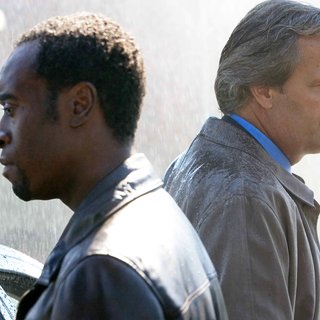 Don Cheadle stars as Samir Horn and Jeff Daniels stars as Carter in Overture Films' Traitor (2008). Photo credit by Rafy.