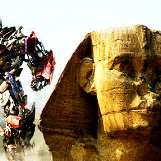 A scene from DreamWorks SKG's Transformers: Revenge of the Fallen (2009)