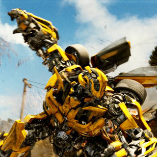 A scene from DreamWorks SKG's Transformers: Revenge of the Fallen (2009)