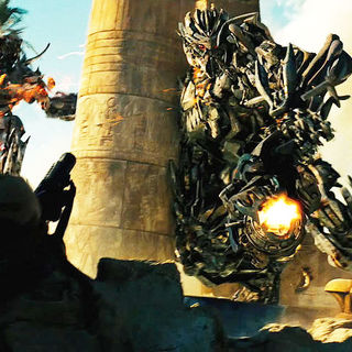 A scene from DreamWorks SKG's Transformers: Revenge of the Fallen (2009)