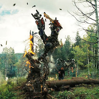 A scene from DreamWorks SKG's Transformers: Revenge of the Fallen (2009)