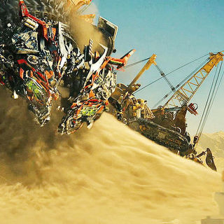 A scene from DreamWorks SKG's Transformers: Revenge of the Fallen (2009)