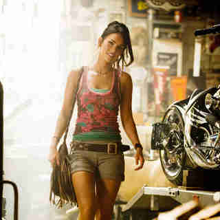 Megan Fox stars as Mikaela Banes in DreamWorks SKG's Transformers: Revenge of the Fallen (2009)
