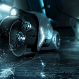 A scene from Walt Disney Pictures' Tron Legacy (2010)