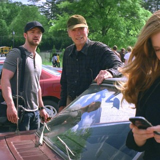 Justin Timberlake, Clint Eastwood and Amy Adams in Warner Bros. Pictures' Trouble with the Curve (2012)