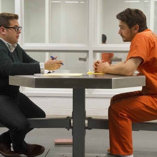 Jonah Hill stars as Michael Finkel and James Franco stars as Christian Longo in Fox Searchlight Pictures' True Story (2015)
