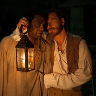 Chiwetel Ejiofor stars as Solomon Northup and Michael Fassbender stars as Edwin Epps in Fox Searchlight Pictures' 12 Years a Slave (2013)