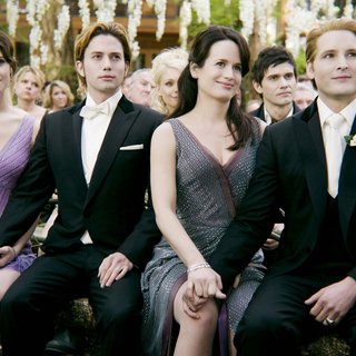 Ashley Greene, Jackson Rathbone, Elizabeth Reaser and Peter Facinelli in Summit Entertainment's The Twilight Saga's Breaking Dawn Part I (2011)