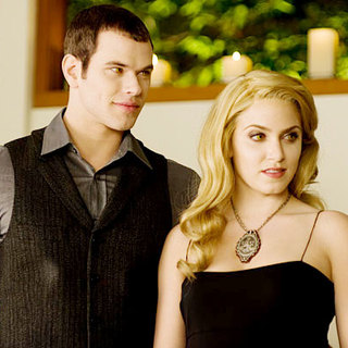 Kellan Lutz stars as Emmett Cullen and Nikki Reed stars as Rosalie Hale in Summit Entertainment's The Twilight Saga's New Moon (2009)