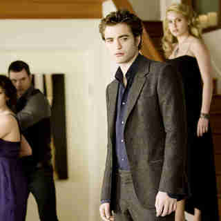 Jackson Rathbone, Ashley Greene, Kellan Lutz, Robert Pattinson and Nikki Reed in Summit Entertainment's The Twilight Saga's New Moon (2009)