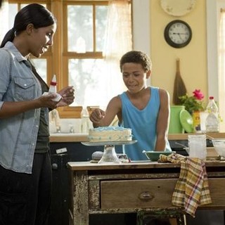 Toni Braxton (stars as Nina) and Diezel Ky in Lifetime's Twist of Faith (2013)