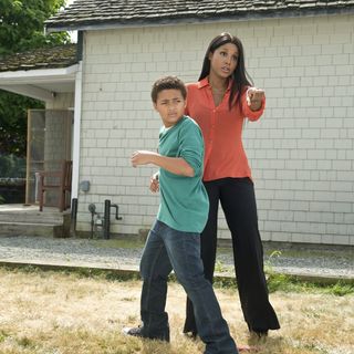 Toni Braxton (stars as Nina) and Diezel Ky in Lifetime's Twist of Faith (2013)