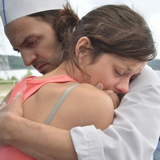 Marion Cotillard stars as Sandra and Fabrizio Rongione in Sundance Selects' Two Days, One Night (2014)