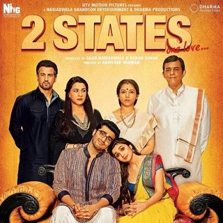 Poster of UTV Motion Pictures' 2 States (2014)