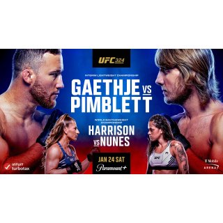 UFC 324: Gaethje vs. Pimblett (2026)
