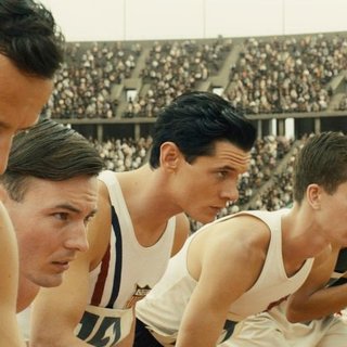 Jack O'Connell stars as Louis Zamperini in Universal Pictures' Unbroken (2014)