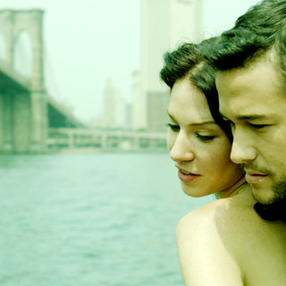 Lynn Collins stars as Kate and Joseph Gordon-Levitt stars as Bobby in IFC Films' Uncertainty (2009)