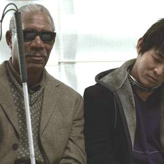 Jet Li and Morgan Freeman in Rogue Pictures' Unleashed (2005)